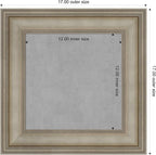 Amanti Art Silver Framed Magnetic Board 17x17 X-Small Vision Board - Image 4