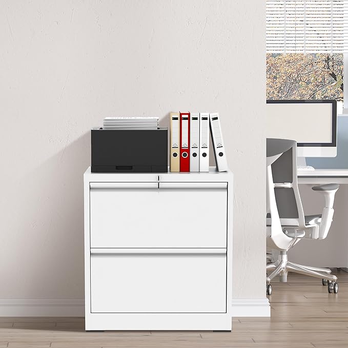 FLIXELIO 2 Drawer File Cabinet - Image 2