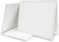 GraduationMall 8.5"x11" Smooth Padded Diploma Cover Certificate Holder White by GraduationMall%C2%AE