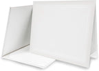 GraduationMall 8.5"x11" Smooth Padded Diploma Cover Certificate Holder White by GraduationMall%C2%AE