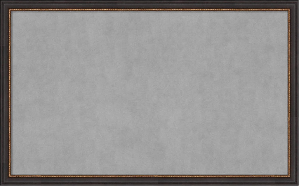 Amanti Art Black Framed Magnetic Board 27x43 Large Vision Board