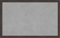 Amanti Art Black Framed Magnetic Board 27x43 Large Vision Board