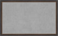Amanti Art Black Framed Magnetic Board 27x43 Large Vision Board by AmantiArt