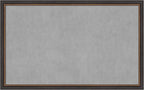 Amanti Art Black Framed Magnetic Board 27x43 Large Vision Board by AmantiArt
