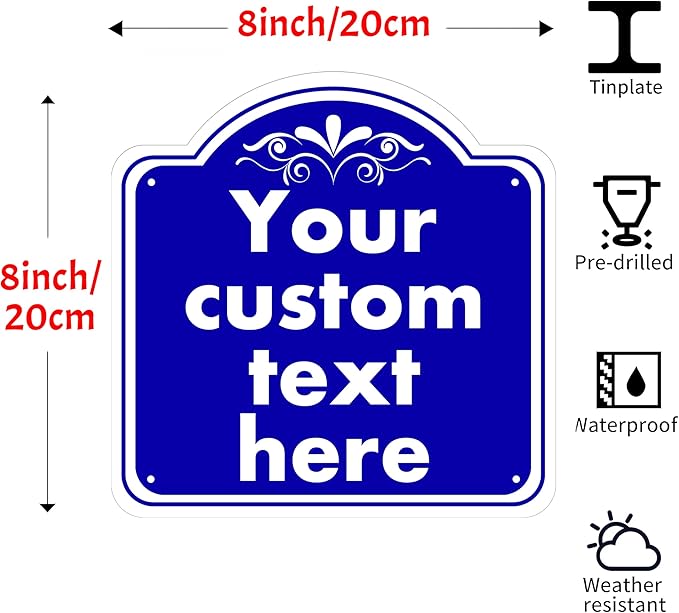 Customized Halloween Decorative Signs, Aluminum Weatherproof Metal Sign - Image 2