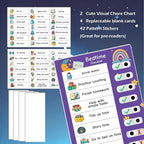 2PCS Magnetic Visual Chore Chart - Image 2