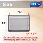 BEUYI Clear 7.5'' x 5.5'' Packing List Envelopes, Adhesive Shipping Label - Image 5