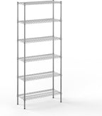 Regal Altair 14" Deep x 36" Wide x 86" Height Wire Shelving Kit | 6-Tier | NSF by Regal+Altair