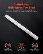 VEVOR Paper Cutter Blade, Heavy Duty Steel Blade Replacement Suitable - Image 2
