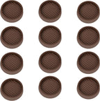 VOCOMO 2X2 Round Rubber Caster Cups, Non Slip Furniture Pads, Anti-Slip Gripper by VOCOMO