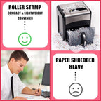 Nezyo 2 Pack Identity Protection Roller Stamp Identity Theft, Confidential - Image 5