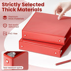 SUNEE 3 Ring Binder 1.5 Inch 1 Pack - Image 4