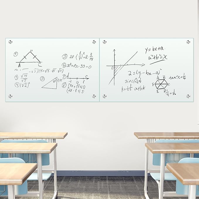 H-Qprobd Glass White Board for Wall Dry Erase Board 36" x 24" Magnetic - Image 5