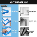 EFOK Blue Painters Tape 2 Inch Bulk - Image 4