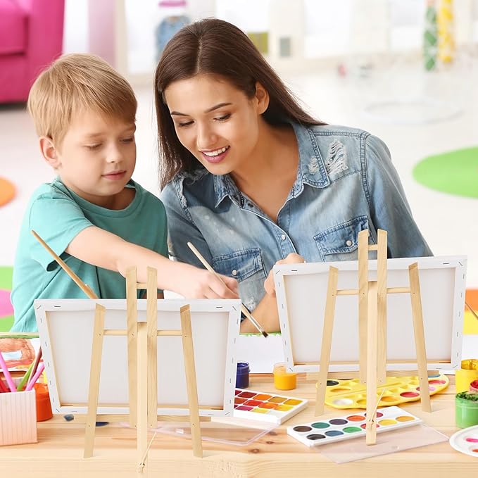ESRICH 8 Pack 11.8" Wood Easels, Tabletop Easel - Image 6