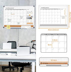 MAKELLO Dry Erase Calendar for Wall 24" x 18", Kitchen and Bedroom - Image 2