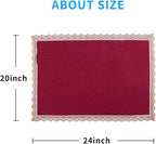 MINJIATEX Couch arm Covers, Non-Slip lace Sofa arm Covers Set of 2 Washable - Image 6