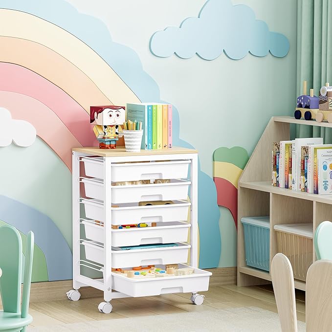 SYKIARIOL Rolling Storage Utility Cart - Image 7