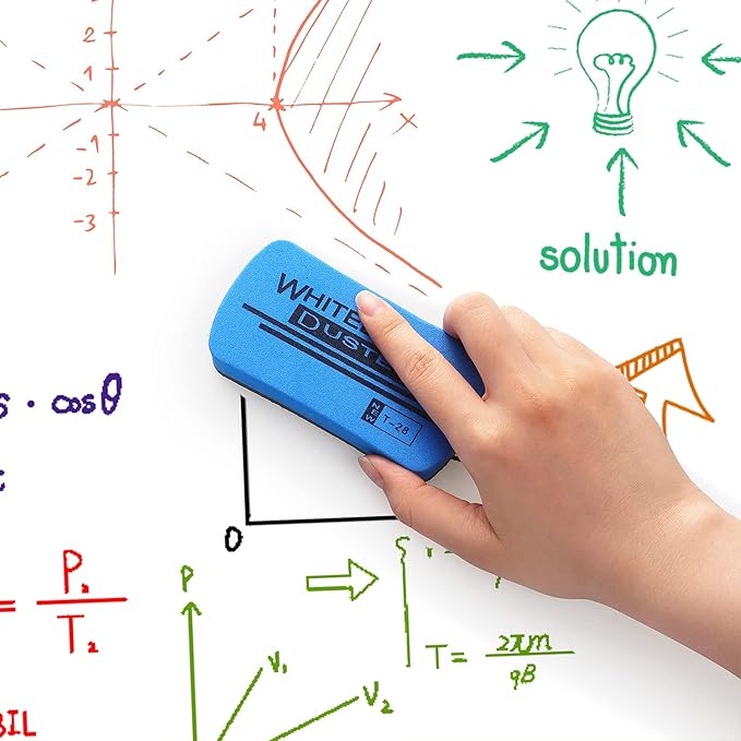 Tamaki 6 Pack Magnetic Whiteboard Eraser, Dry Eraser Erasers - Image 5