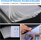Sheet Protectors 600 Page, Page Protector 8.5" x 11" ，Upgraded Thick Material - Image 5