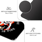 Auhoahsil Mouse Pad, 12 x 10 in Cute Skull Theme Computer Mouse Pad - Image 5