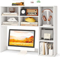 Tangkula Desktop Bookshelf, 3-Tier Desk Display Rack Organizer by TANGKULA