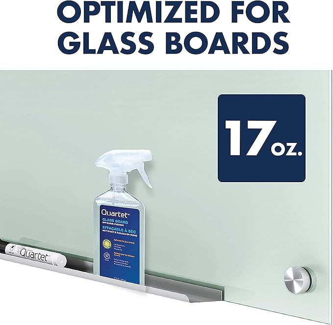 Quartet Glass Dry Erase White Board Cleaner, 17 oz - Image 2