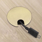 TuTuYa 4PCS Desk Grommet, Bronze Desk Grommet 1-3/8 Inch Desk Cable Grommet - Image 3