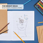Lined Kraft Journals Bulk Set, 24 Pack 8.5x11 Inch, 48 Pages Each – A4 Writing - Image 4