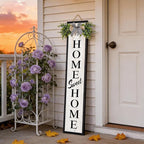 Double-sided Welcome Wooden Sign Stand - Image 9