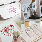 White Cardstock 8.5x11, Creebe 50 Sheets 65lb Card Stock Printer Paper 8.5 x 11 - Image 7