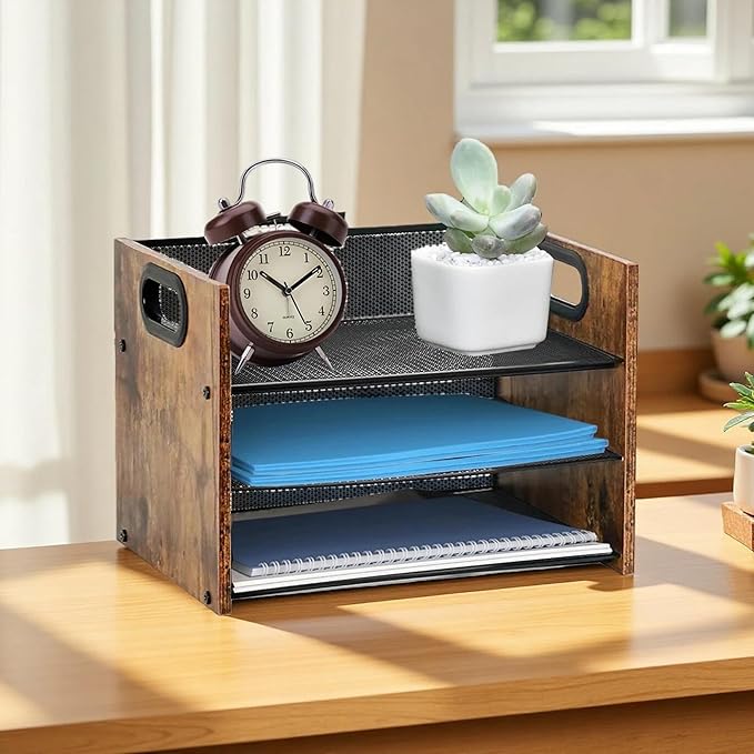 Wood Desk Organizer - Image 5