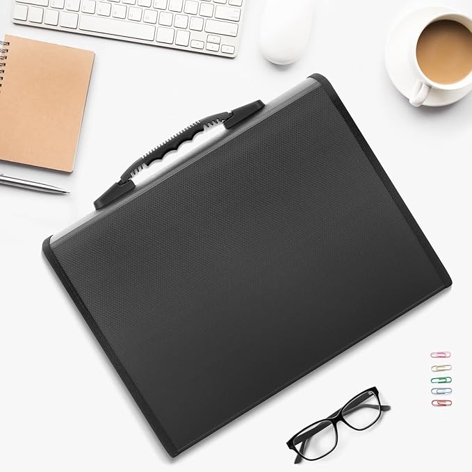Uquelic 26 Pockets Expanding File Folder - Image 6