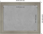 Amanti Art Grey Framed Magnetic Board 22x28 Medium Vision Board - Image 2