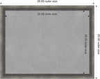 Amanti Art Grey Framed Magnetic Board 20x26 Medium Vision Board - Image 4