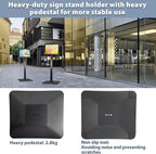 STANDNEE Heavy-duty Poster Stand Holder 11"x 17" Pedestal Floor Standing Sign - Image 8