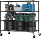 Himimi 4 Tier Wire Shelving