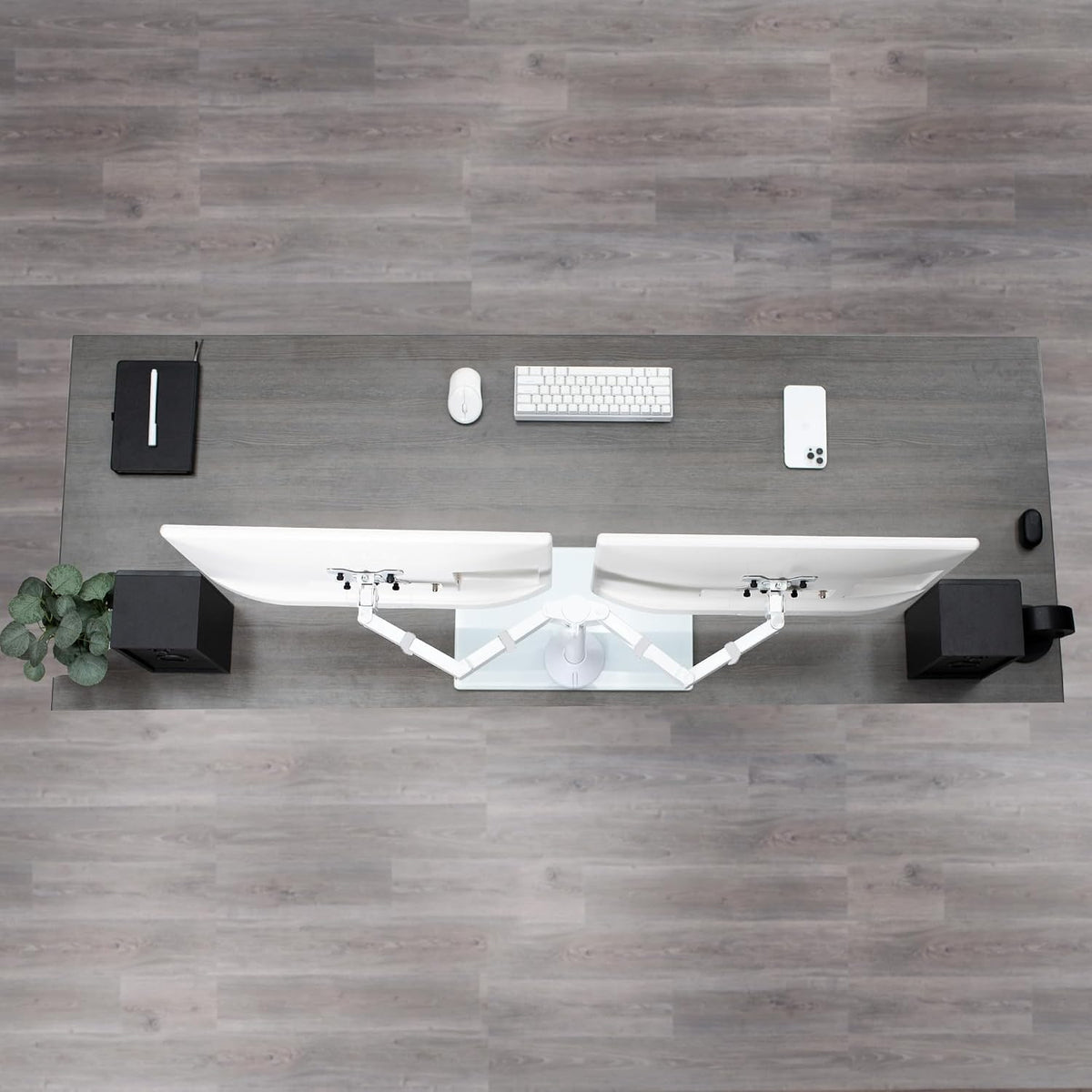 vivo dual monitor desk stand for 13 to, view 9