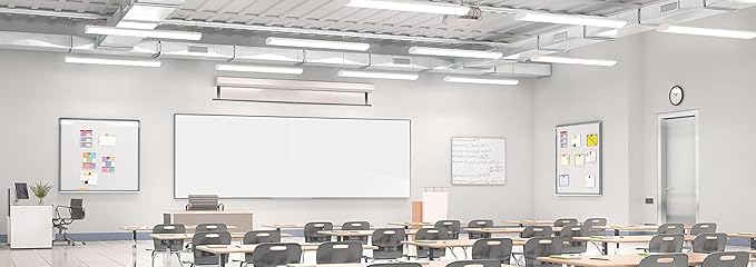 Ghent M1 Porcelain Magnetic Whiteboard, Aluminum Frame - Image 4