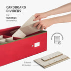 ZOBER Underbed Christmas Ornament Storage Box - Image 4