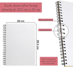 Elan A4 Sketchbook, 80 Sheets Italian Paper 80 lb/120 GSM, Acid-Free Sketch - Image 3