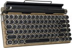 Adventurers Typewriter-Style Retro Mechanical Keyboard LED Backlight 83 Keys