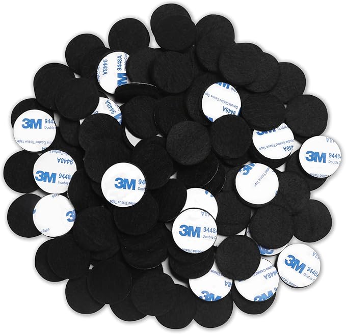 Felt Furniture Pads 120 PCS, Non Slip Self Adhesive Felt Pads Chair Leg Floor by VOCOMO
