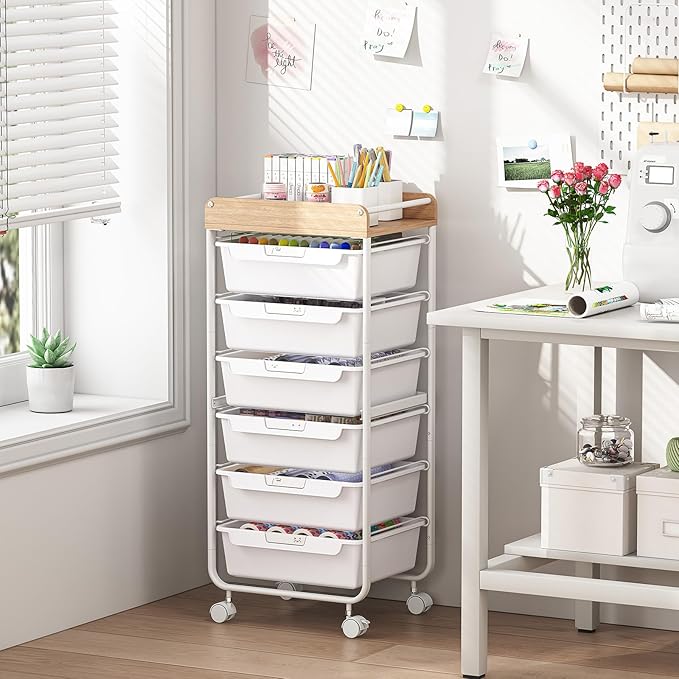 Rolling Storage Utility Cart - Image 2