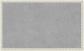 Amanti Art Silver Framed Magnetic Board 26x42 Large Vision Board by AmantiArt