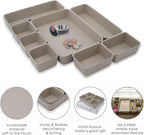 Welaxy Desk Drawer organizer trays Felt storage bin Sleek Minimalist Lifestyle - Image 4