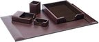 DACASSO Bonded Leather Desk Set by Dacasso