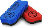 Dry Erase Eraser Magnetic Whiteboard Eraser 2 Pack White Board Cleaner by UltimateStationery