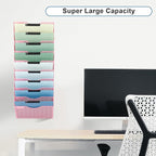 EASEPRES 10 Pocket Mesh Hanging Wall File Organizer, Wall Mounted Mail Paper - Image 6