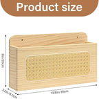 BXAIGR Rustic Wall Mounted Magazine Rack - Image 4